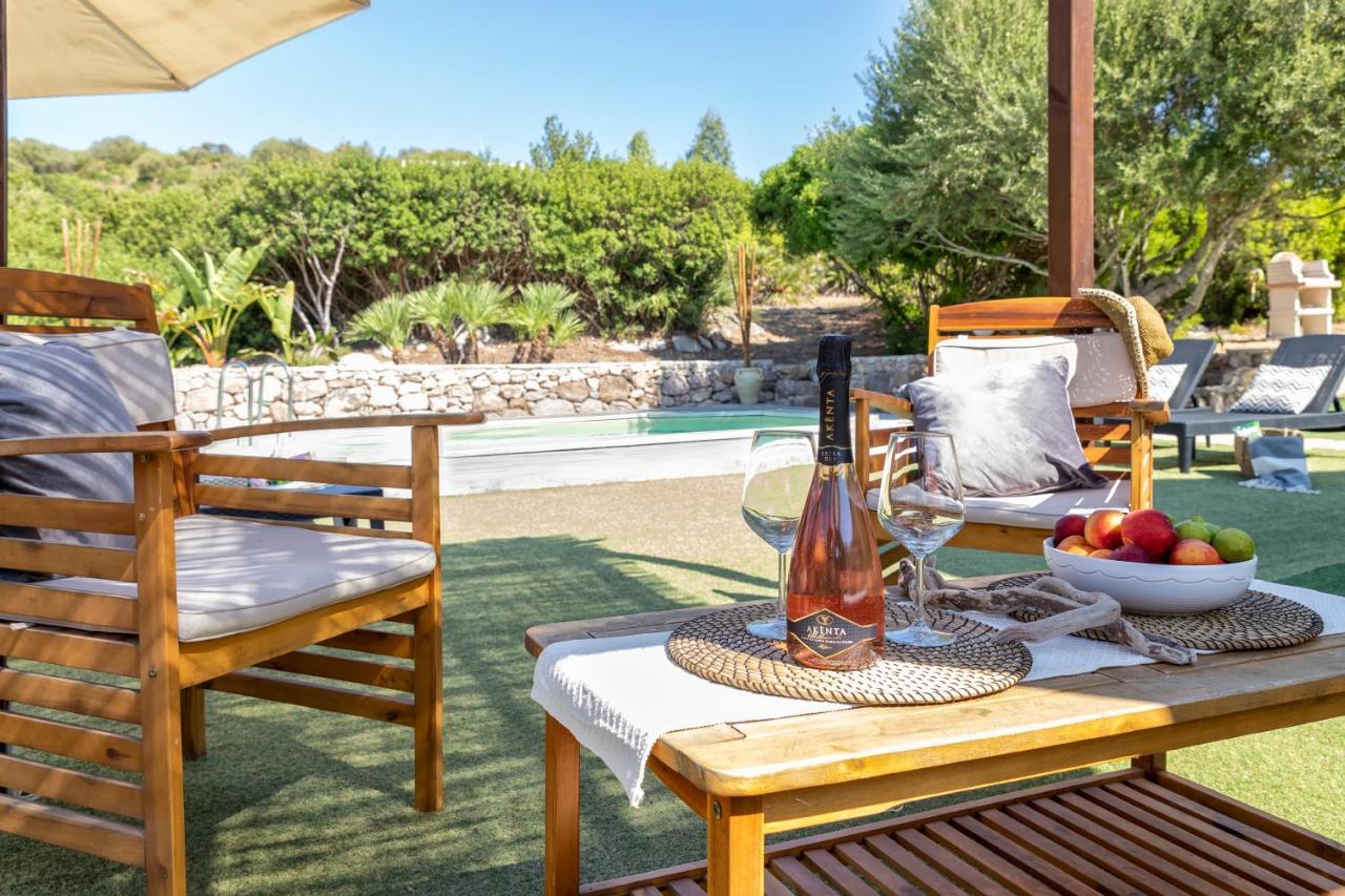 Villa Pedra Alghero - Appartamento In Villa Con Piscina Luaran gambar